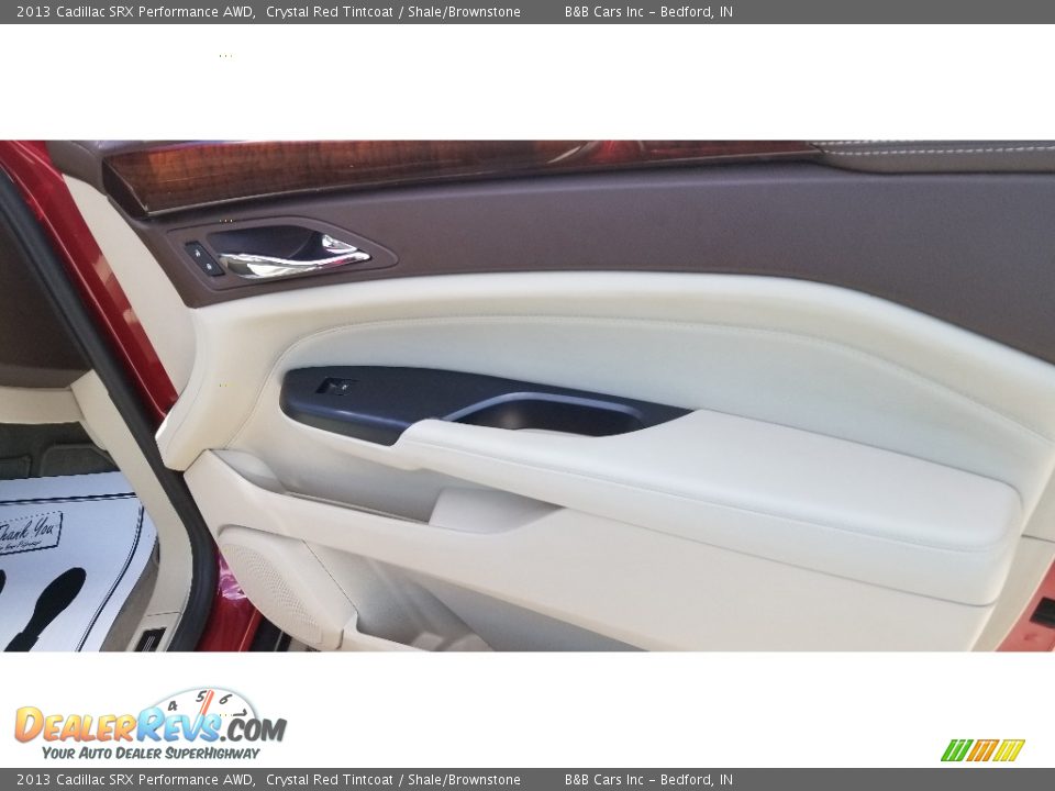 2013 Cadillac SRX Performance AWD Crystal Red Tintcoat / Shale/Brownstone Photo #27