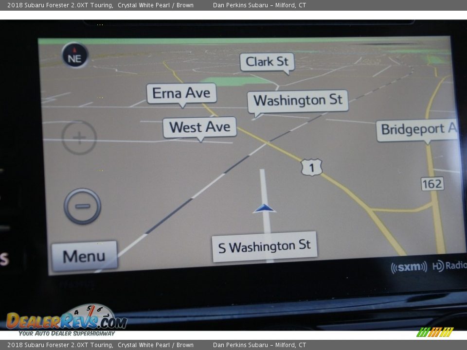 2018 Subaru Forester 2.0XT Touring Crystal White Pearl / Brown Photo #20
