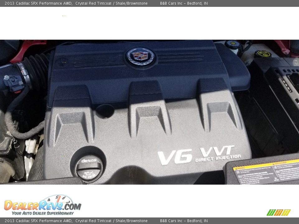 2013 Cadillac SRX Performance AWD Crystal Red Tintcoat / Shale/Brownstone Photo #28