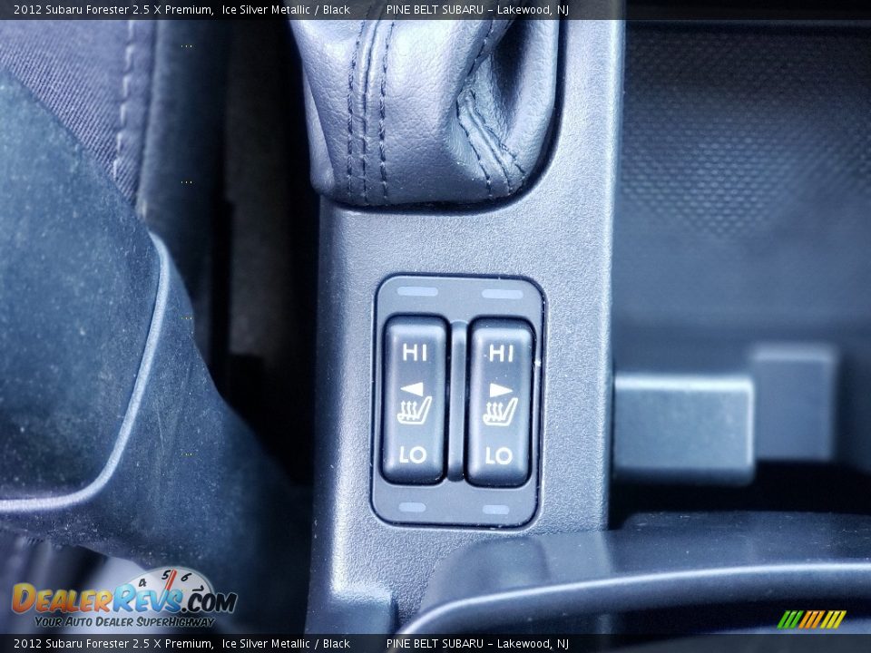 2012 Subaru Forester 2.5 X Premium Ice Silver Metallic / Black Photo #6