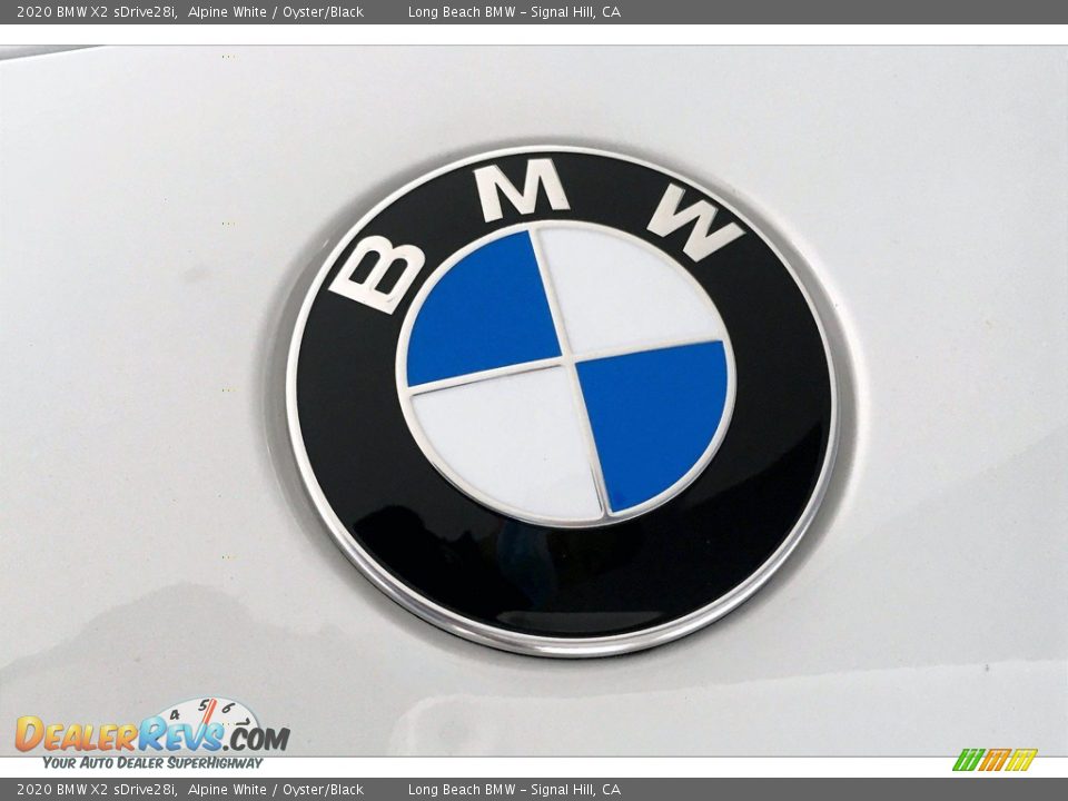 2020 BMW X2 sDrive28i Alpine White / Oyster/Black Photo #33