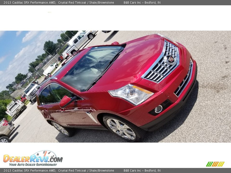 2013 Cadillac SRX Performance AWD Crystal Red Tintcoat / Shale/Brownstone Photo #30
