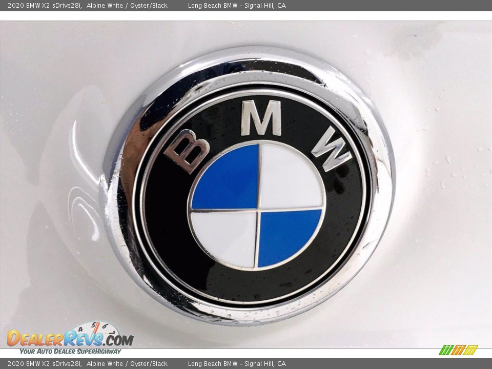 2020 BMW X2 sDrive28i Alpine White / Oyster/Black Photo #34