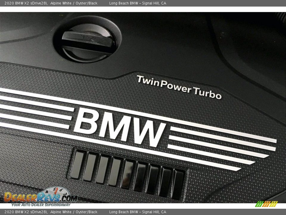 2020 BMW X2 sDrive28i Alpine White / Oyster/Black Photo #35
