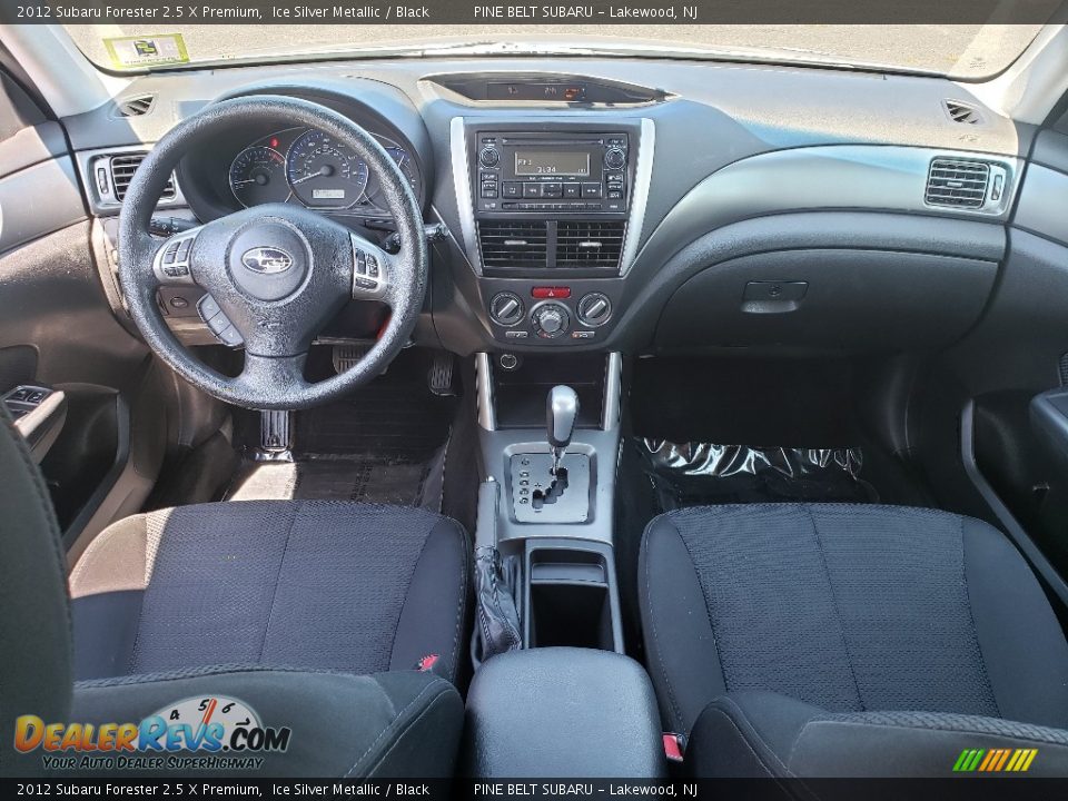 2012 Subaru Forester 2.5 X Premium Ice Silver Metallic / Black Photo #10