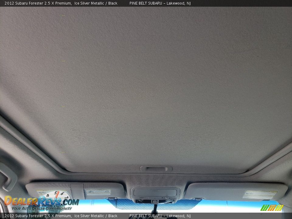 2012 Subaru Forester 2.5 X Premium Ice Silver Metallic / Black Photo #12