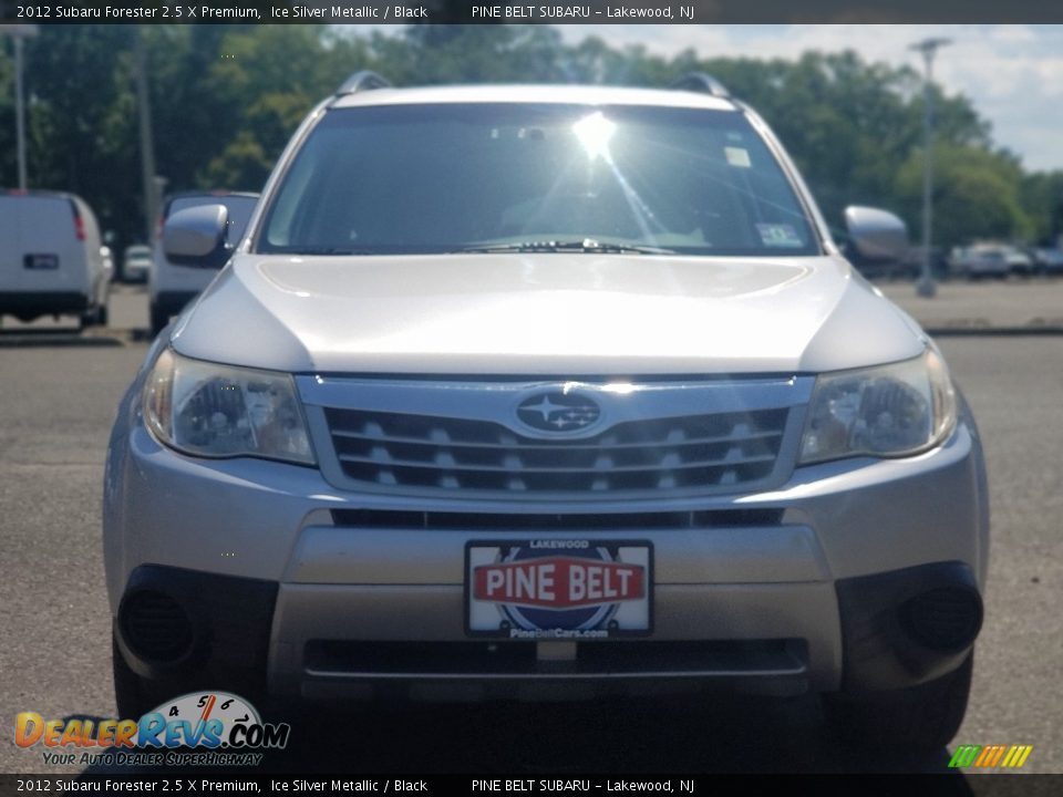 2012 Subaru Forester 2.5 X Premium Ice Silver Metallic / Black Photo #13