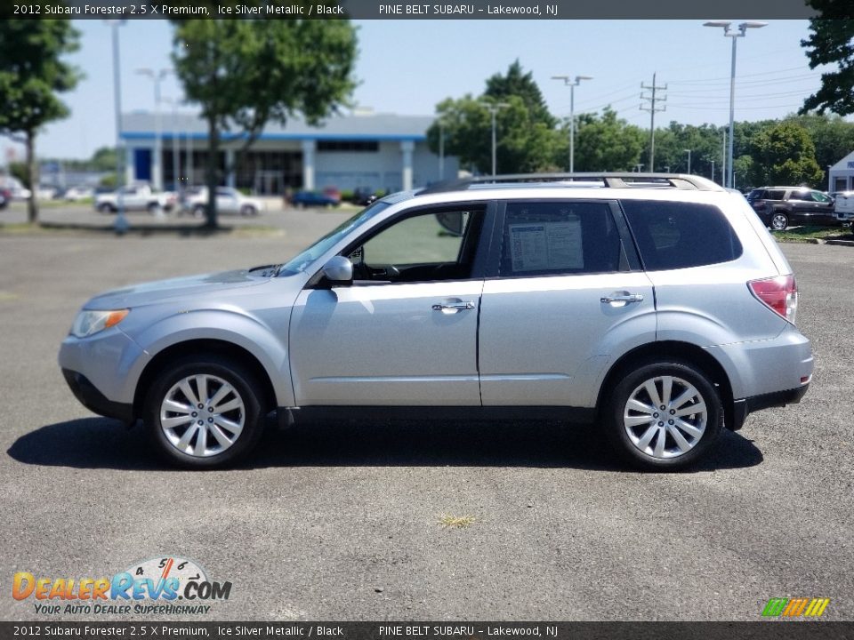2012 Subaru Forester 2.5 X Premium Ice Silver Metallic / Black Photo #15