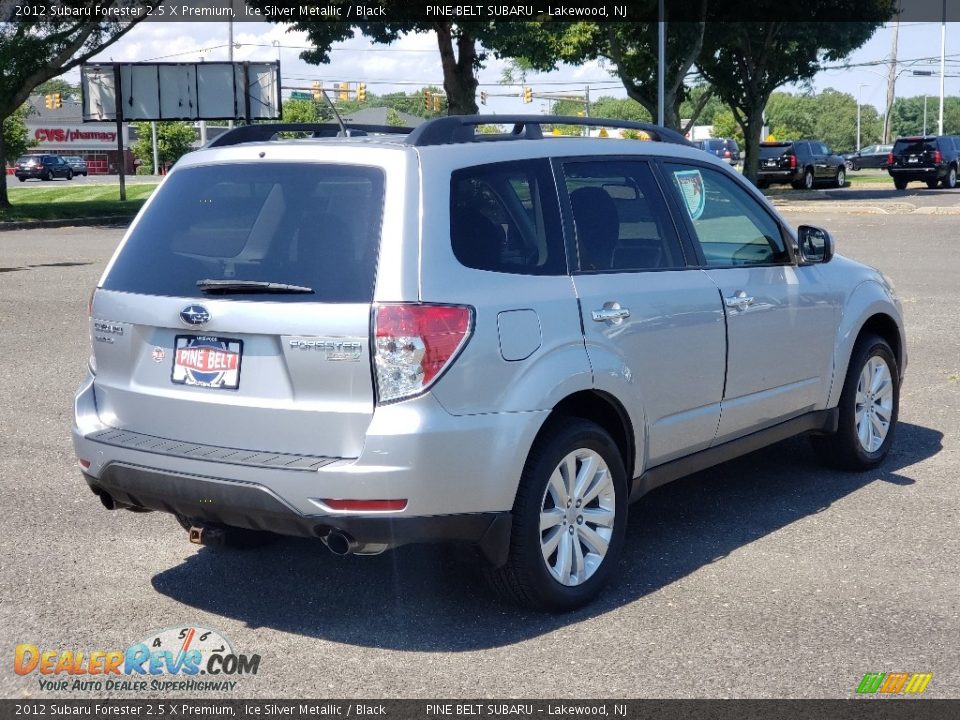 2012 Subaru Forester 2.5 X Premium Ice Silver Metallic / Black Photo #18