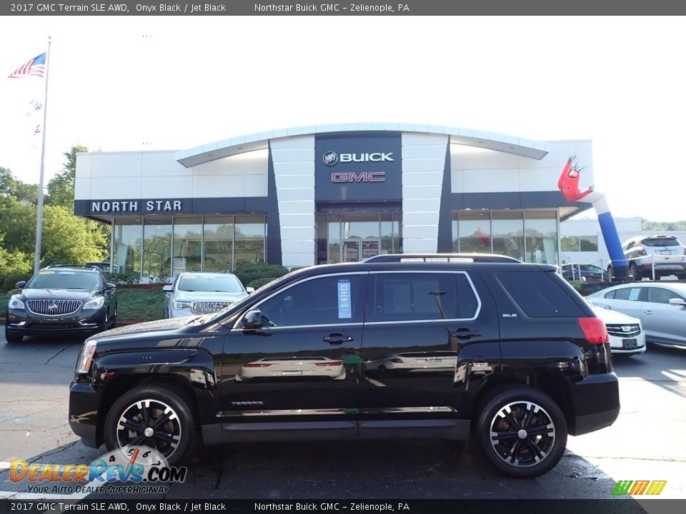 2017 GMC Terrain SLE AWD Onyx Black / Jet Black Photo #1