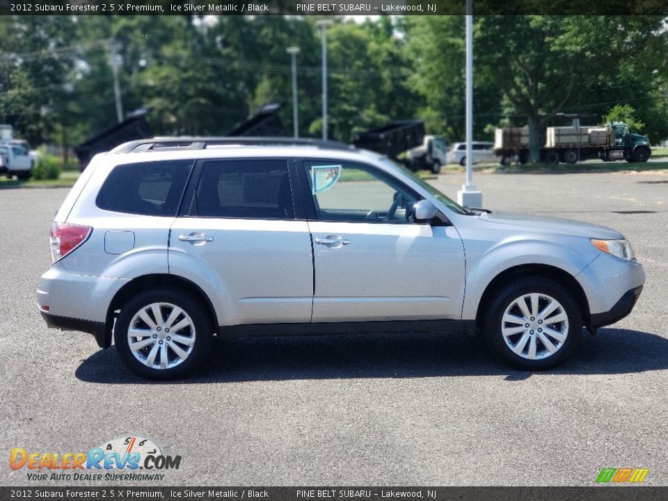 2012 Subaru Forester 2.5 X Premium Ice Silver Metallic / Black Photo #19