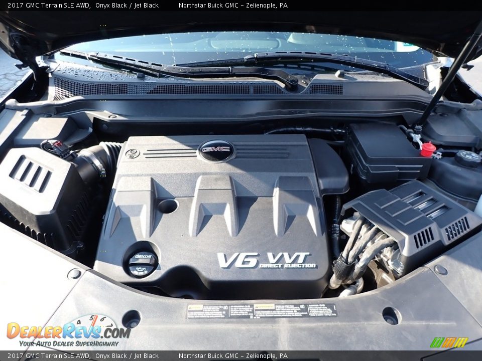 2017 GMC Terrain SLE AWD Onyx Black / Jet Black Photo #2