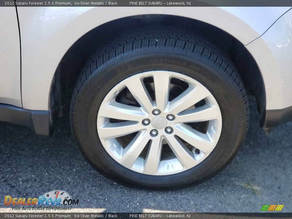 2012 Subaru Forester 2.5 X Premium Ice Silver Metallic / Black Photo #20