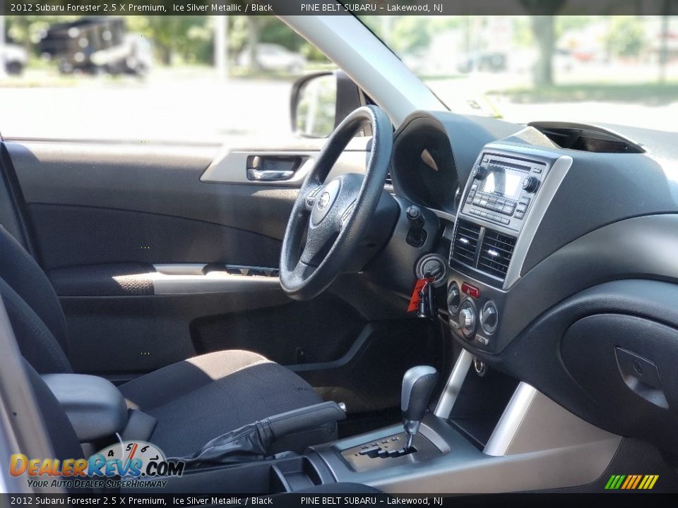 2012 Subaru Forester 2.5 X Premium Ice Silver Metallic / Black Photo #22