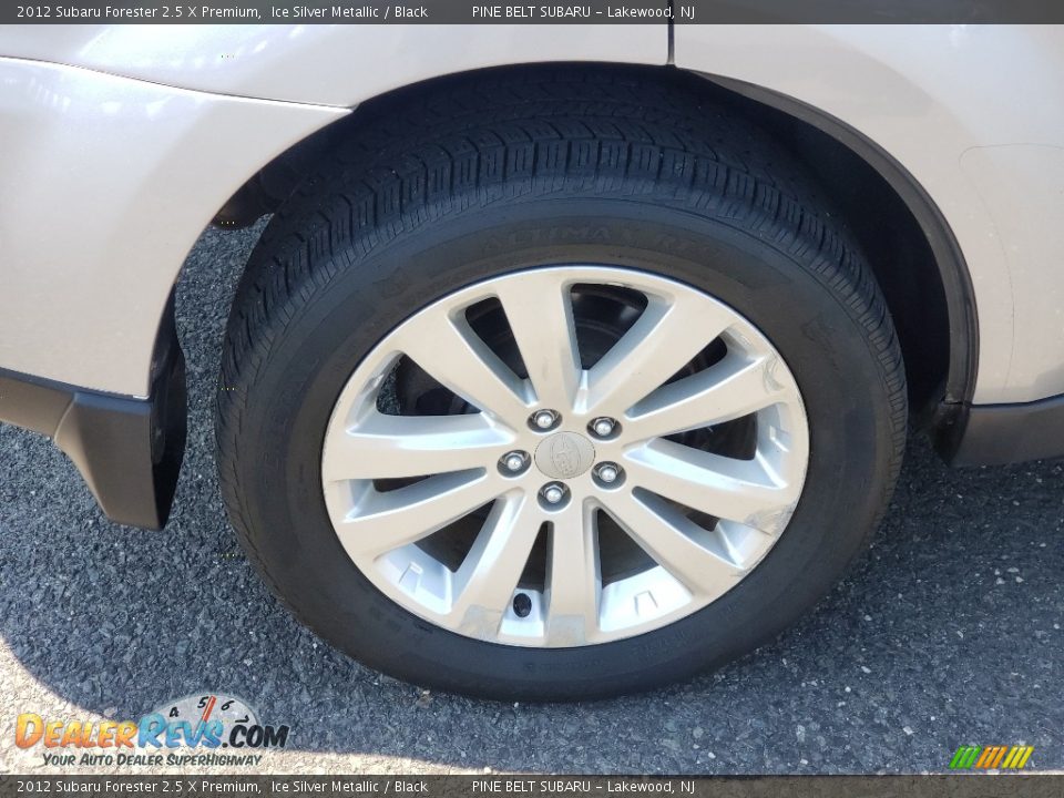 2012 Subaru Forester 2.5 X Premium Ice Silver Metallic / Black Photo #23