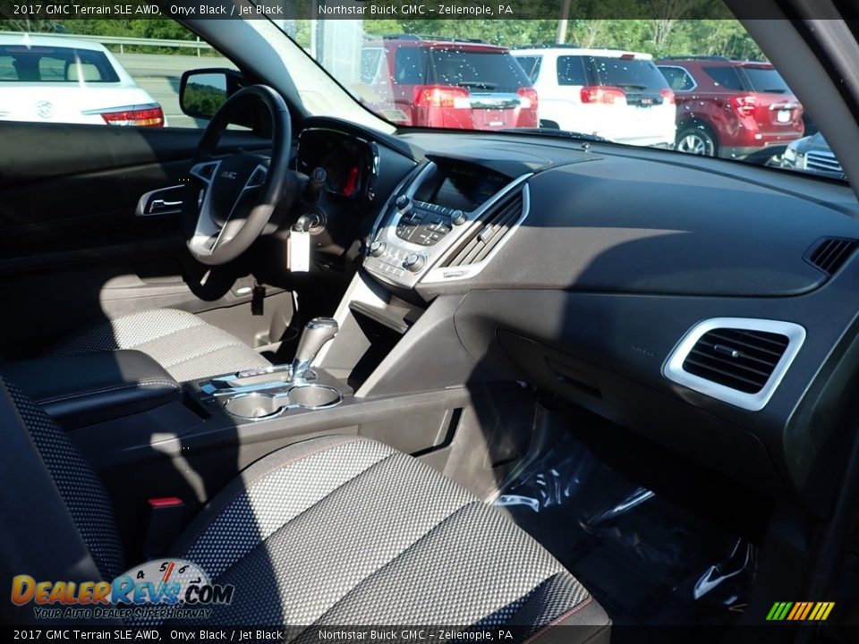 2017 GMC Terrain SLE AWD Onyx Black / Jet Black Photo #6