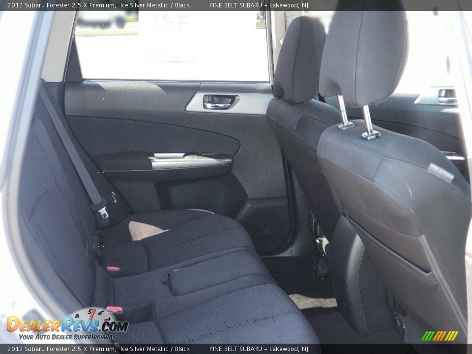 2012 Subaru Forester 2.5 X Premium Ice Silver Metallic / Black Photo #24