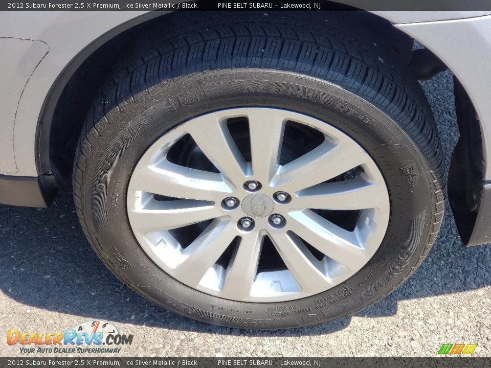 2012 Subaru Forester 2.5 X Premium Ice Silver Metallic / Black Photo #27