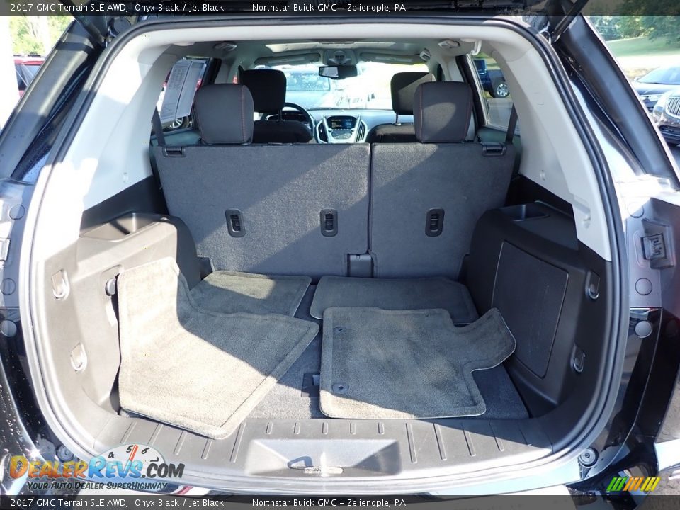 2017 GMC Terrain SLE AWD Onyx Black / Jet Black Photo #11