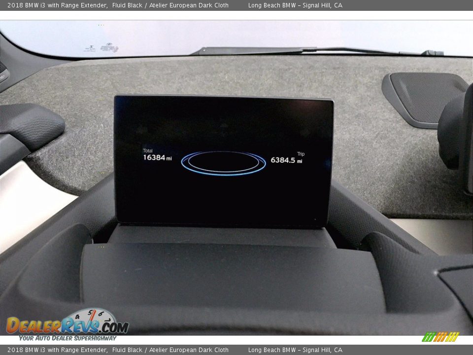 2018 BMW i3 with Range Extender Fluid Black / Atelier European Dark Cloth Photo #20