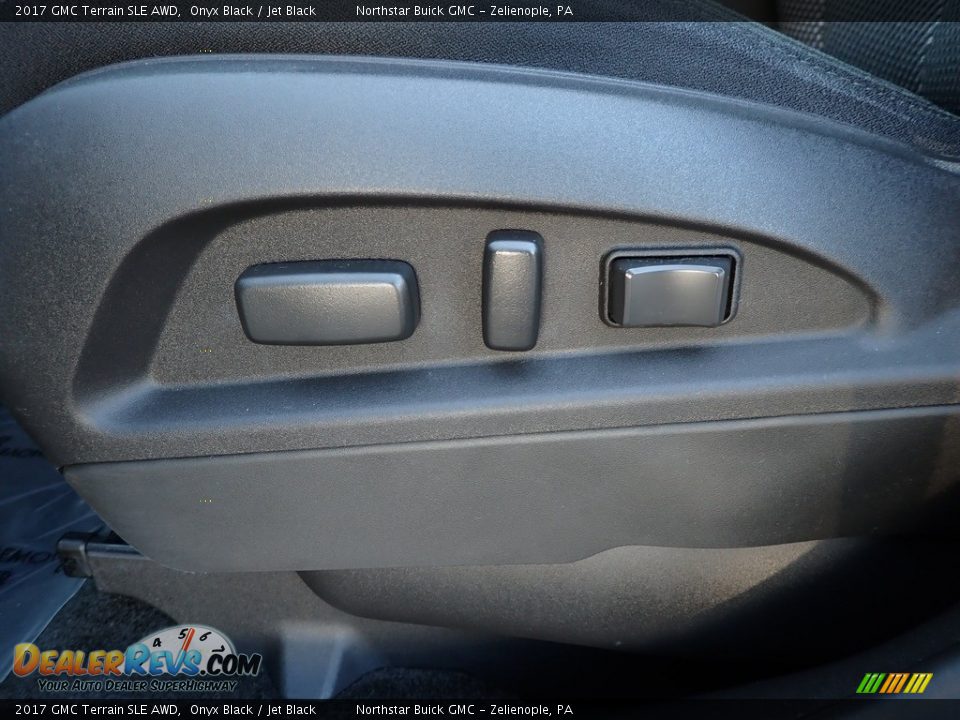 2017 GMC Terrain SLE AWD Onyx Black / Jet Black Photo #16