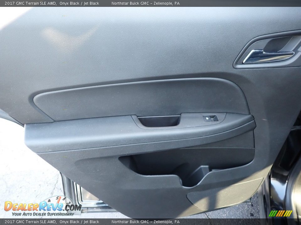 2017 GMC Terrain SLE AWD Onyx Black / Jet Black Photo #21