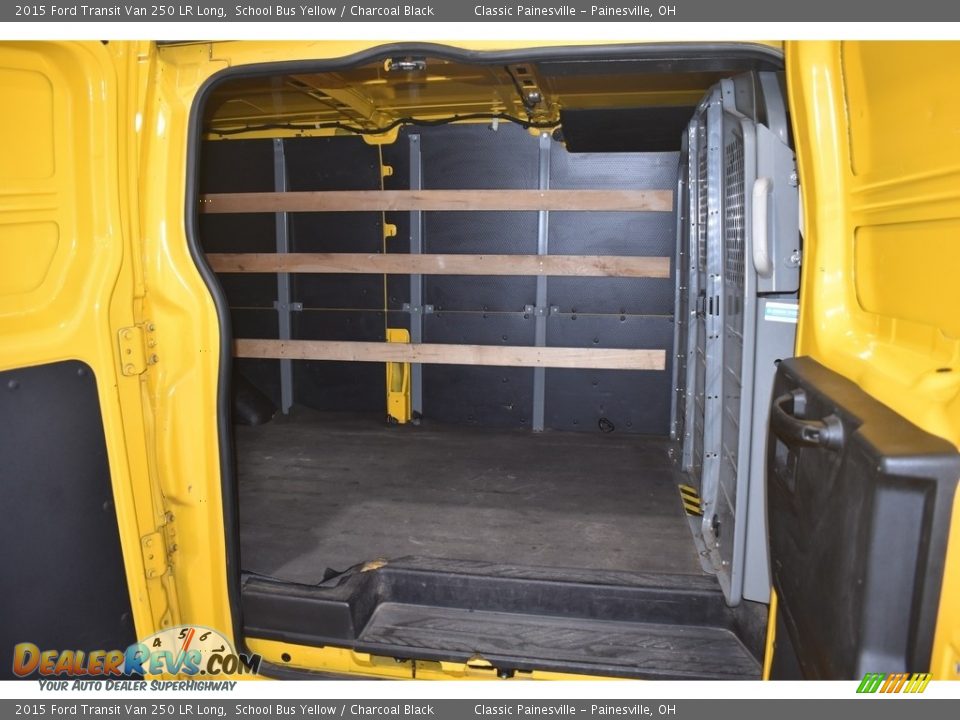 2015 Ford Transit Van 250 LR Long School Bus Yellow / Charcoal Black Photo #8