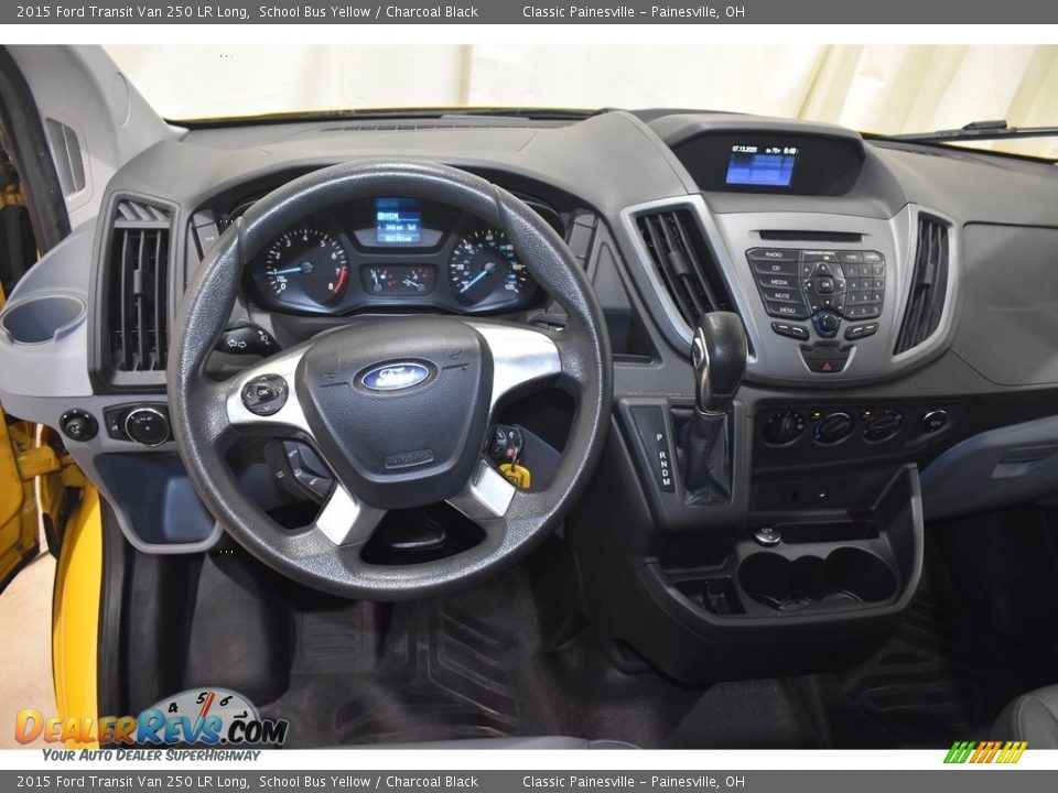 Dashboard of 2015 Ford Transit Van 250 LR Long Photo #11