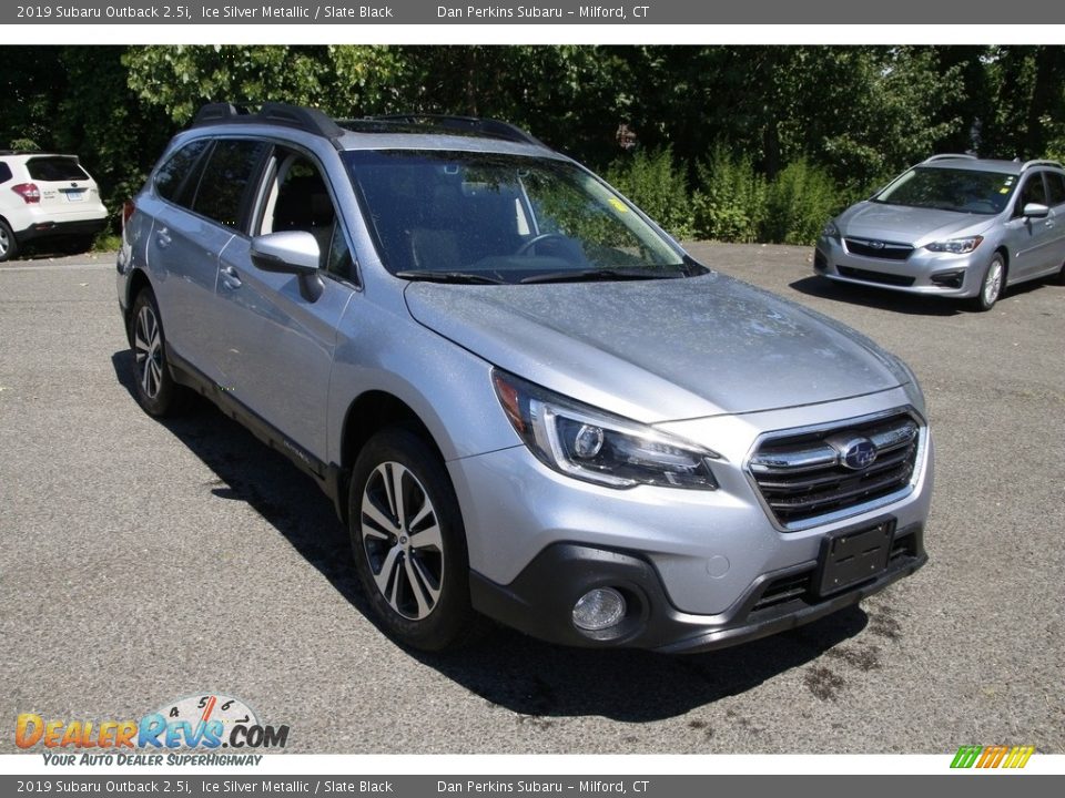 2019 Subaru Outback 2.5i Ice Silver Metallic / Slate Black Photo #3