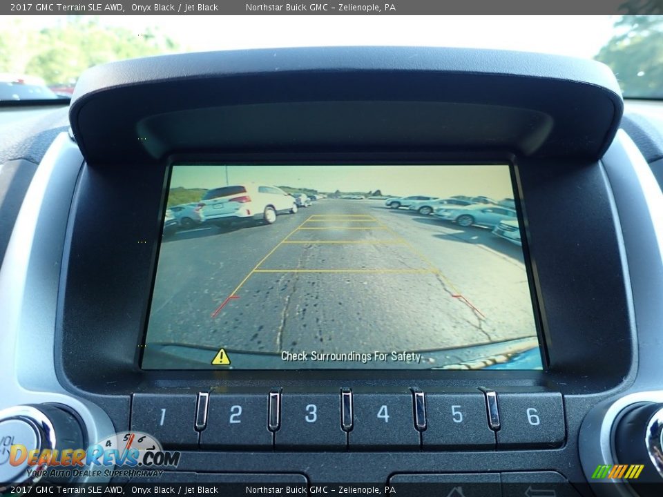 2017 GMC Terrain SLE AWD Onyx Black / Jet Black Photo #27