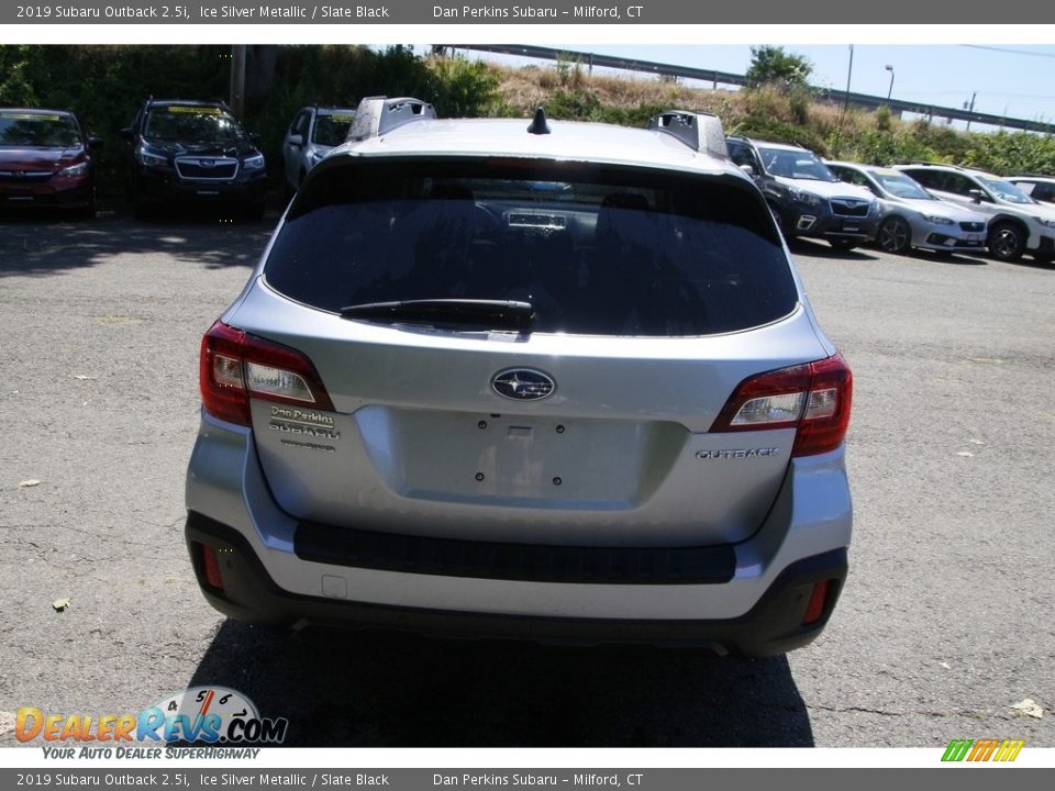2019 Subaru Outback 2.5i Ice Silver Metallic / Slate Black Photo #6