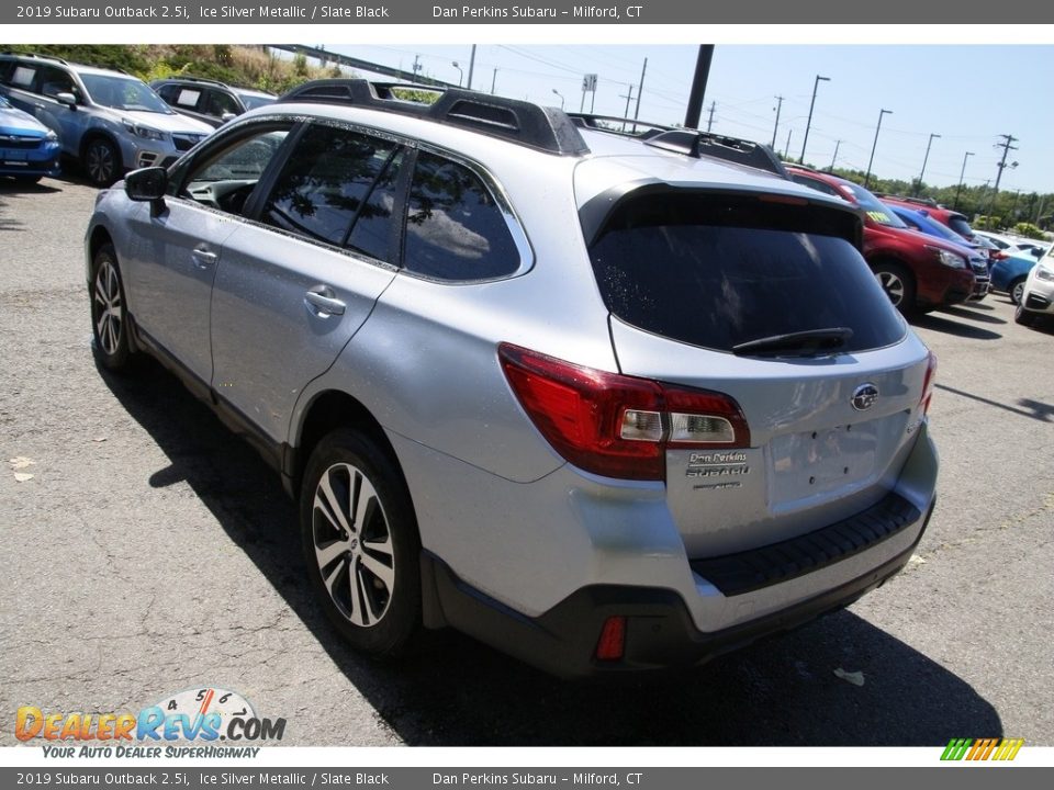 2019 Subaru Outback 2.5i Ice Silver Metallic / Slate Black Photo #7