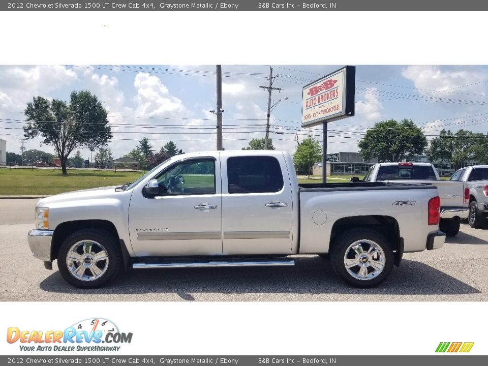 2012 Chevrolet Silverado 1500 LT Crew Cab 4x4 Graystone Metallic / Ebony Photo #2