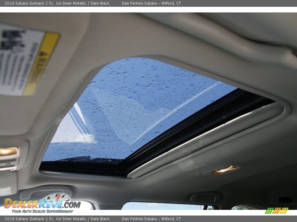 2019 Subaru Outback 2.5i Ice Silver Metallic / Slate Black Photo #11