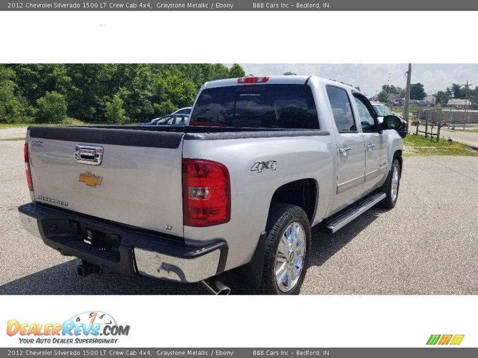 2012 Chevrolet Silverado 1500 LT Crew Cab 4x4 Graystone Metallic / Ebony Photo #5