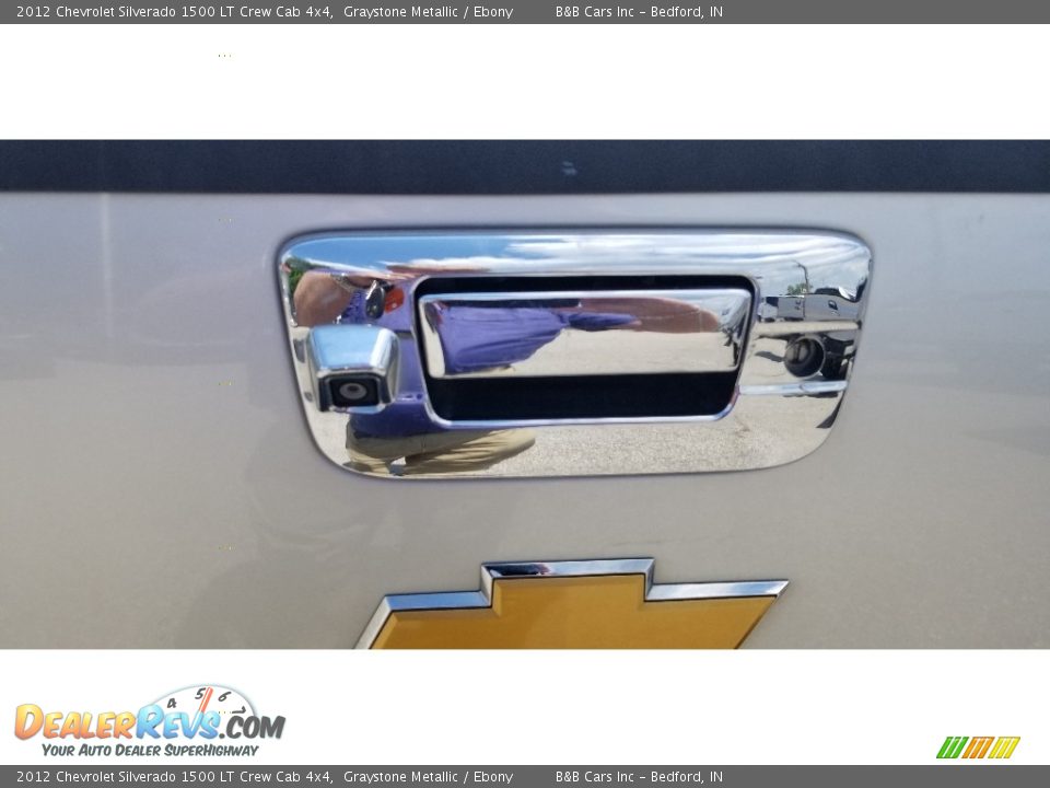 2012 Chevrolet Silverado 1500 LT Crew Cab 4x4 Graystone Metallic / Ebony Photo #11
