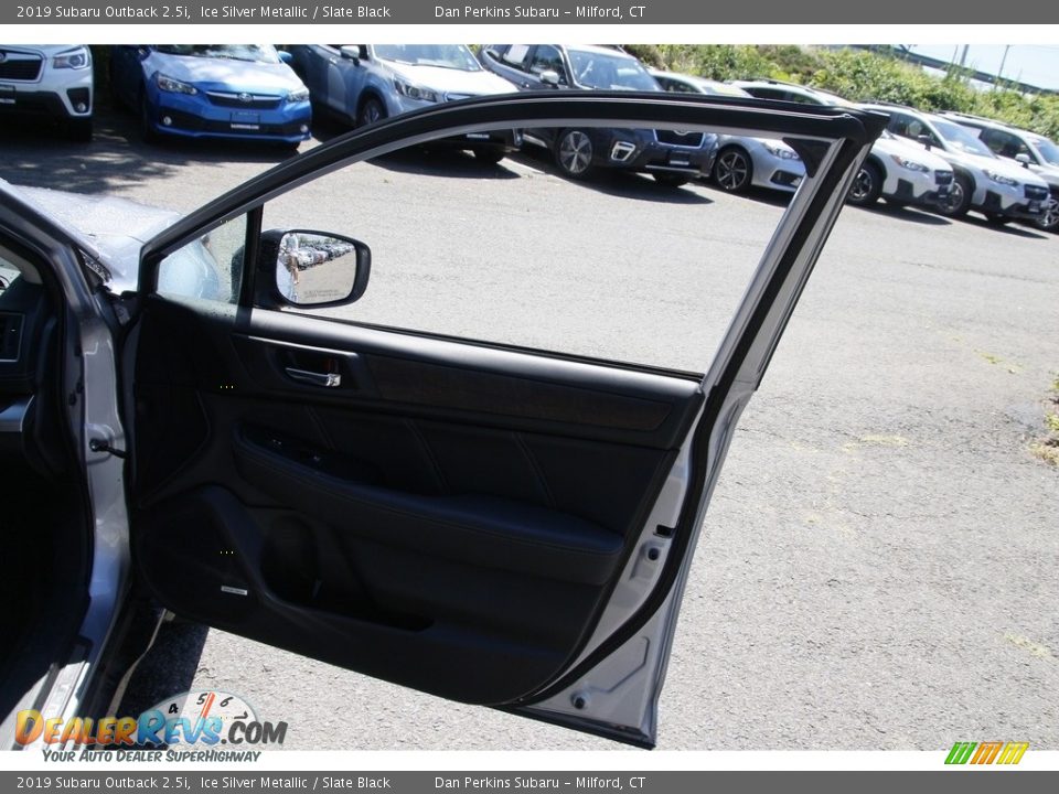 2019 Subaru Outback 2.5i Ice Silver Metallic / Slate Black Photo #17