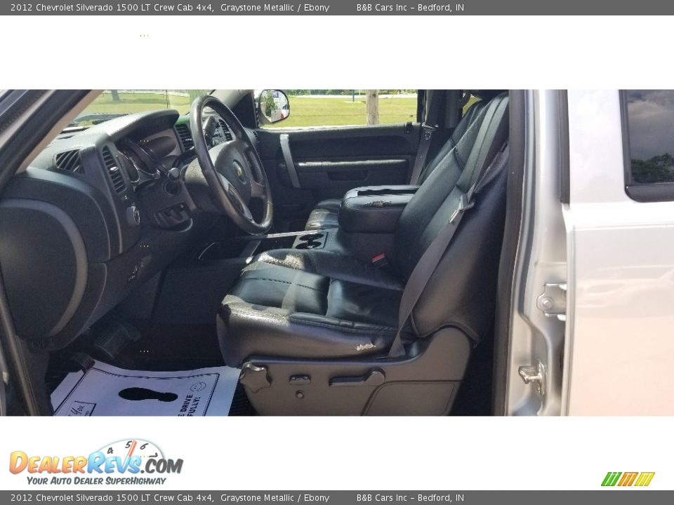 2012 Chevrolet Silverado 1500 LT Crew Cab 4x4 Graystone Metallic / Ebony Photo #12