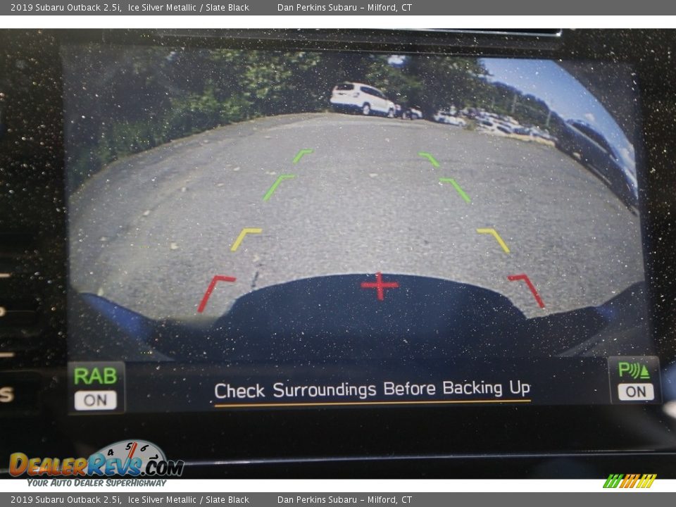 2019 Subaru Outback 2.5i Ice Silver Metallic / Slate Black Photo #21