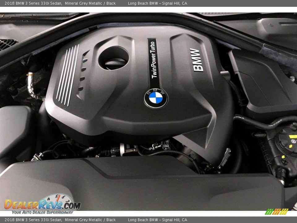 2018 BMW 3 Series 330i Sedan Mineral Grey Metallic / Black Photo #9