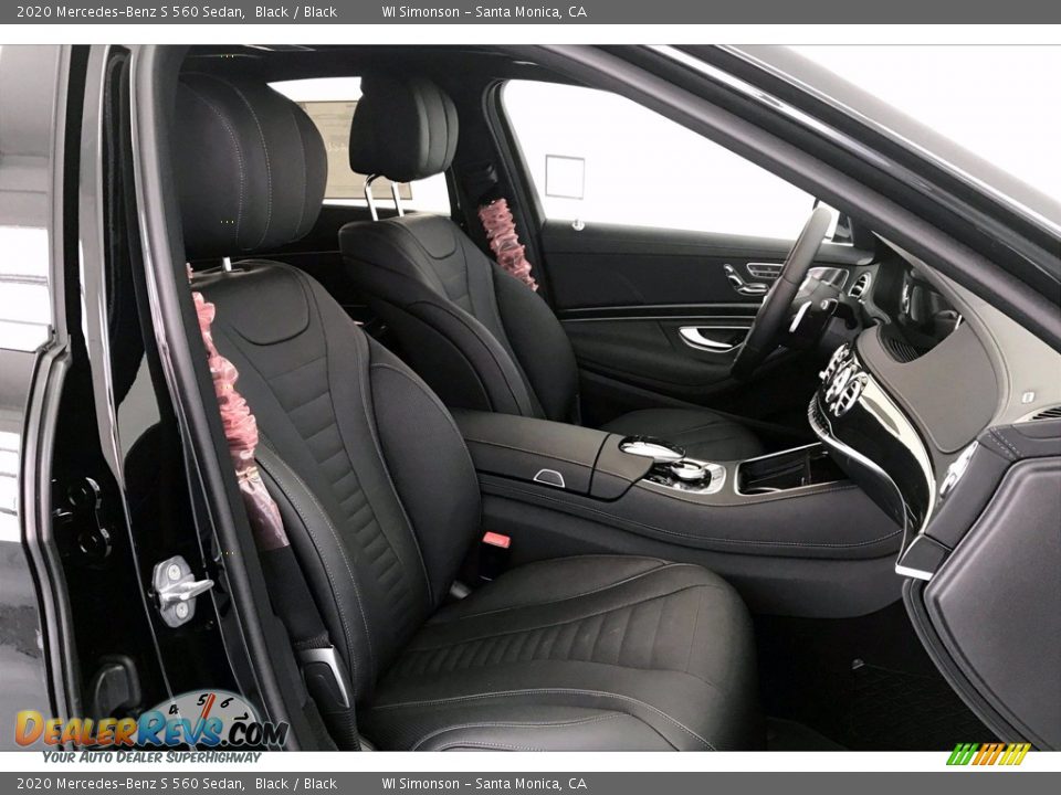 2020 Mercedes-Benz S 560 Sedan Black / Black Photo #5