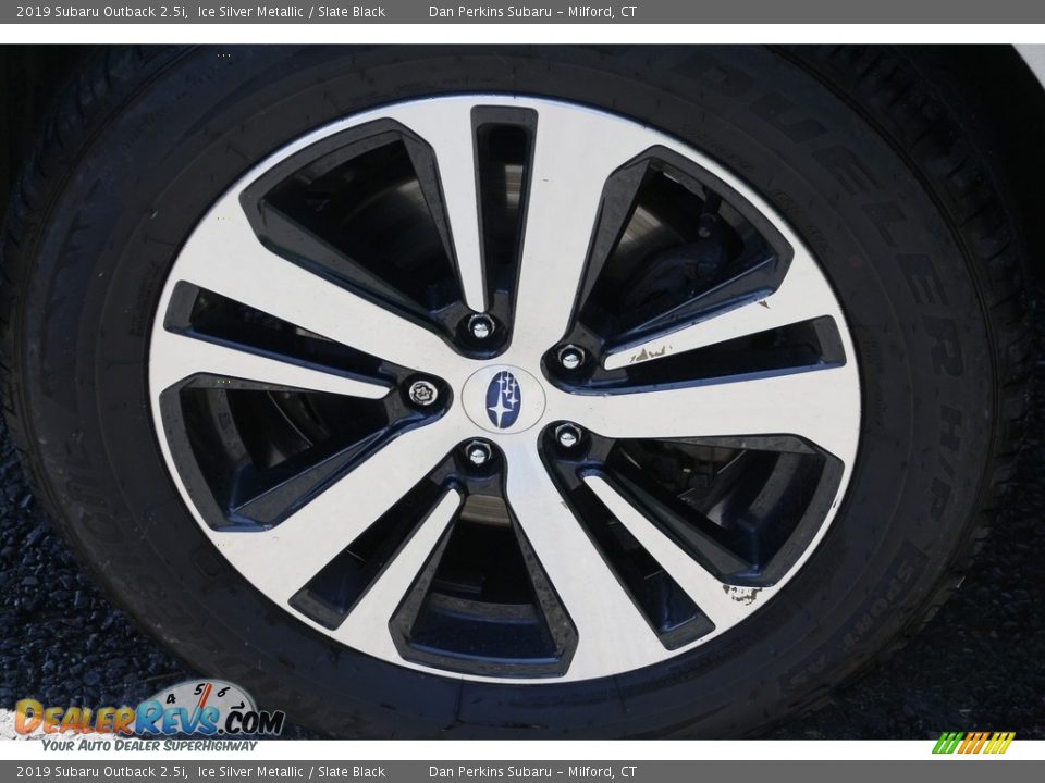 2019 Subaru Outback 2.5i Ice Silver Metallic / Slate Black Photo #23