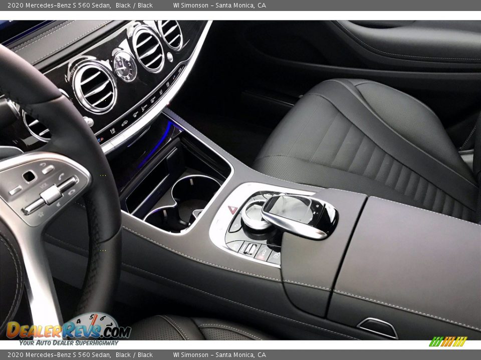 2020 Mercedes-Benz S 560 Sedan Black / Black Photo #7