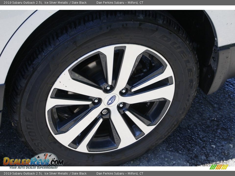 2019 Subaru Outback 2.5i Ice Silver Metallic / Slate Black Photo #25