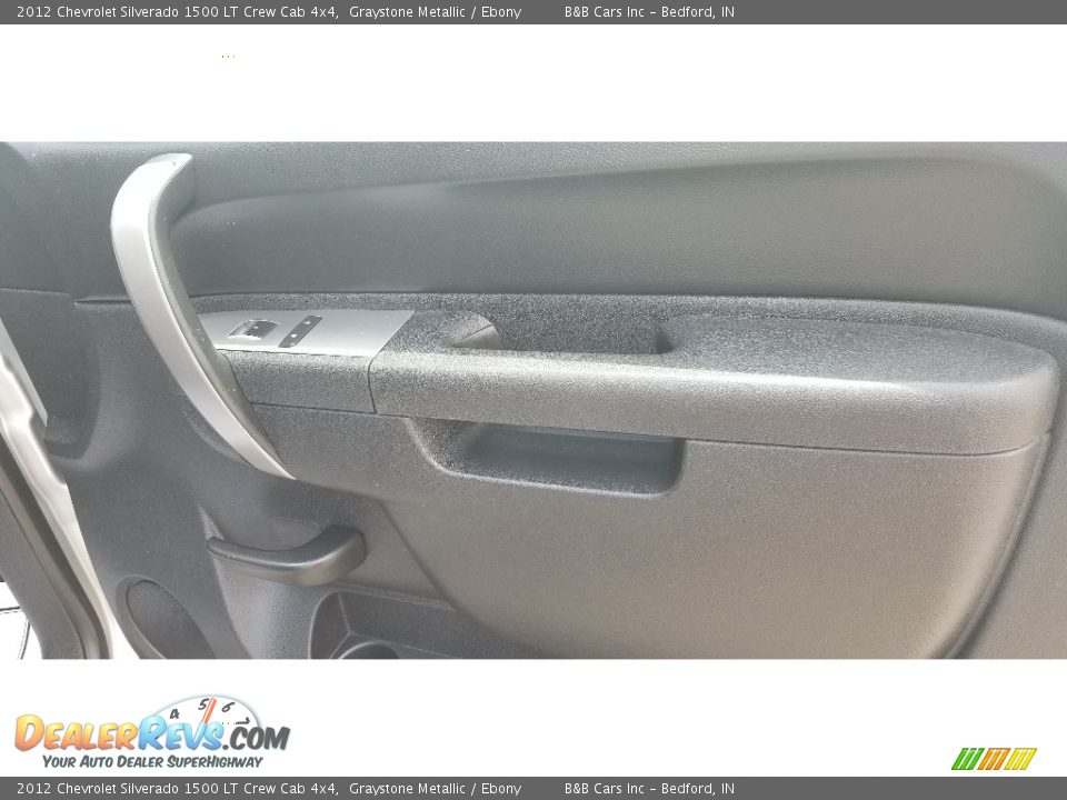 2012 Chevrolet Silverado 1500 LT Crew Cab 4x4 Graystone Metallic / Ebony Photo #18