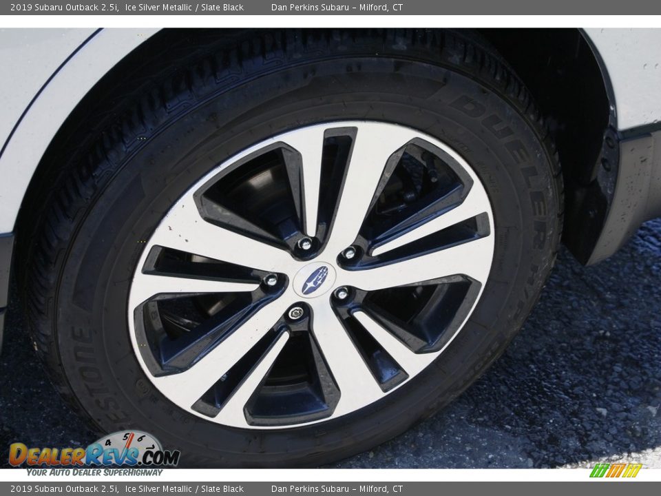 2019 Subaru Outback 2.5i Ice Silver Metallic / Slate Black Photo #26