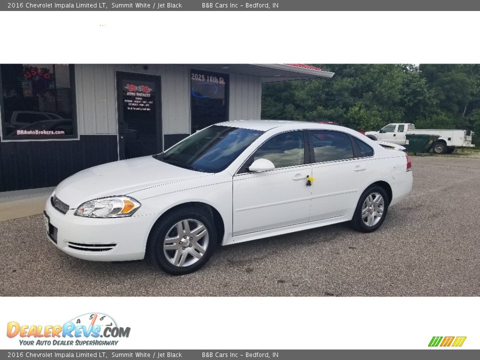 2016 Chevrolet Impala Limited LT Summit White / Jet Black Photo #1