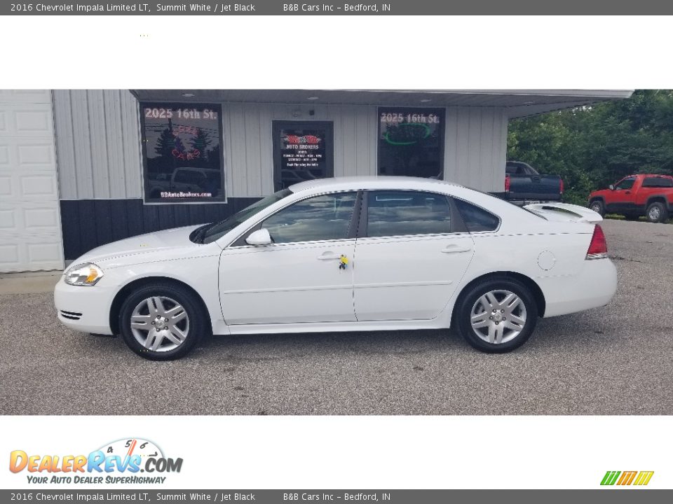 2016 Chevrolet Impala Limited LT Summit White / Jet Black Photo #2