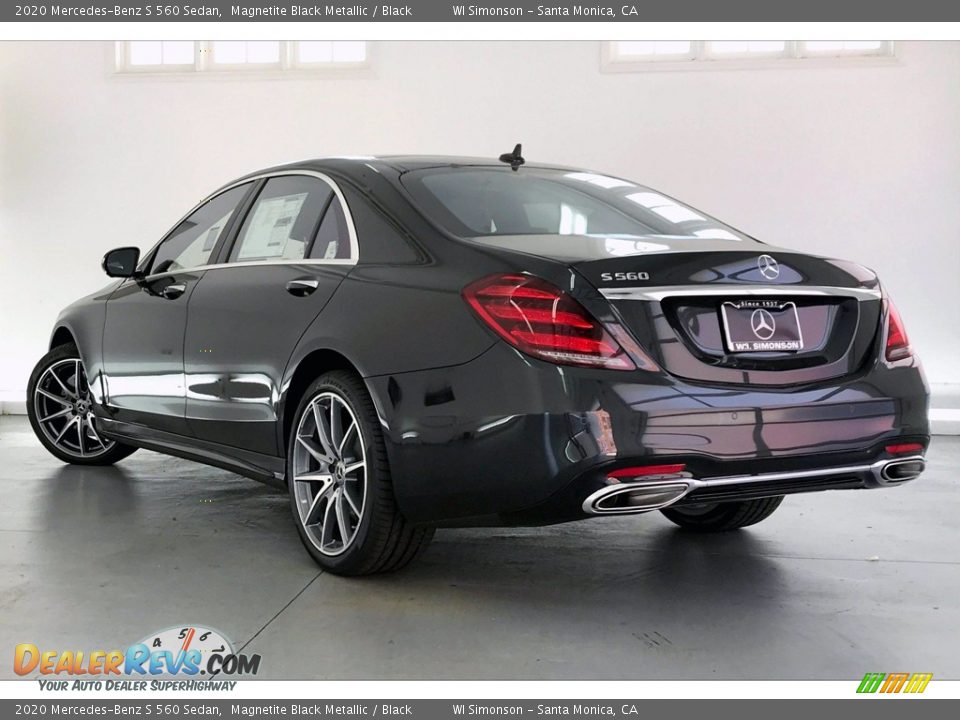 2020 Mercedes-Benz S 560 Sedan Magnetite Black Metallic / Black Photo #2