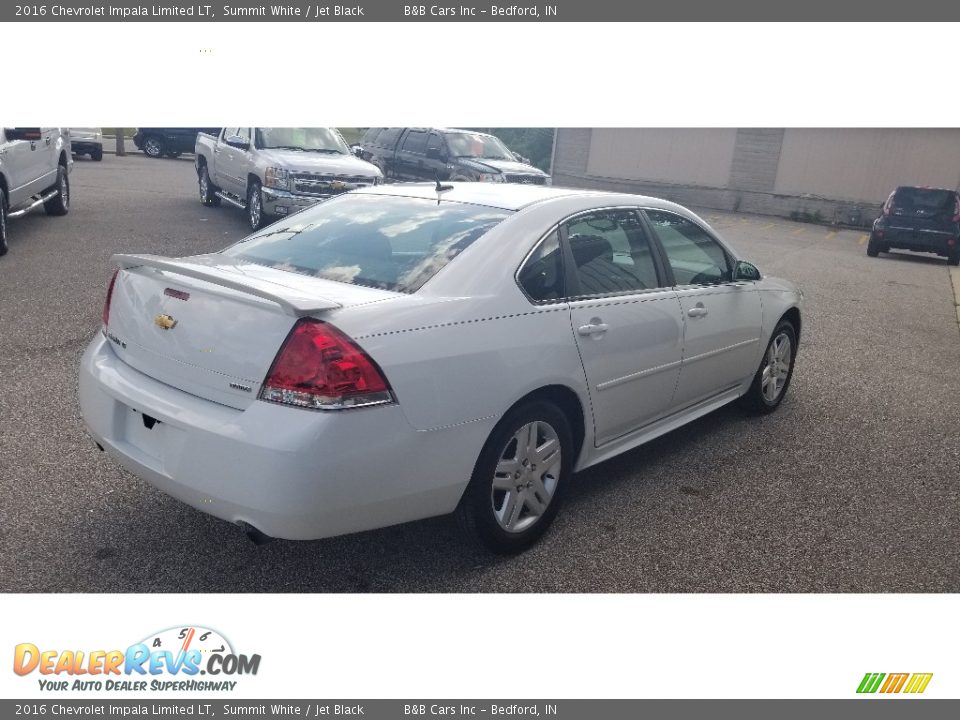 2016 Chevrolet Impala Limited LT Summit White / Jet Black Photo #5